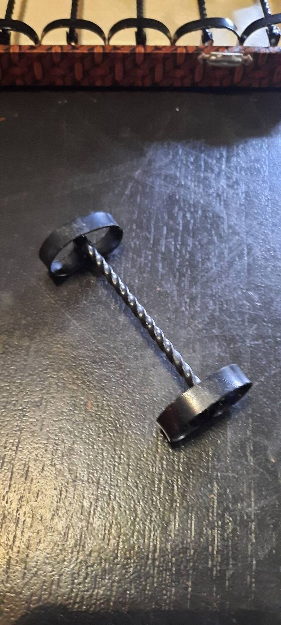 Metal knife holder