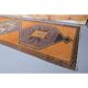 Tapis de couloir en laine turc oushak vintage fait main 111x385