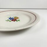 Round plate "The Beehive", Moulins des Loups, 20th century