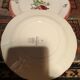 Faience plates of gien floral decoration