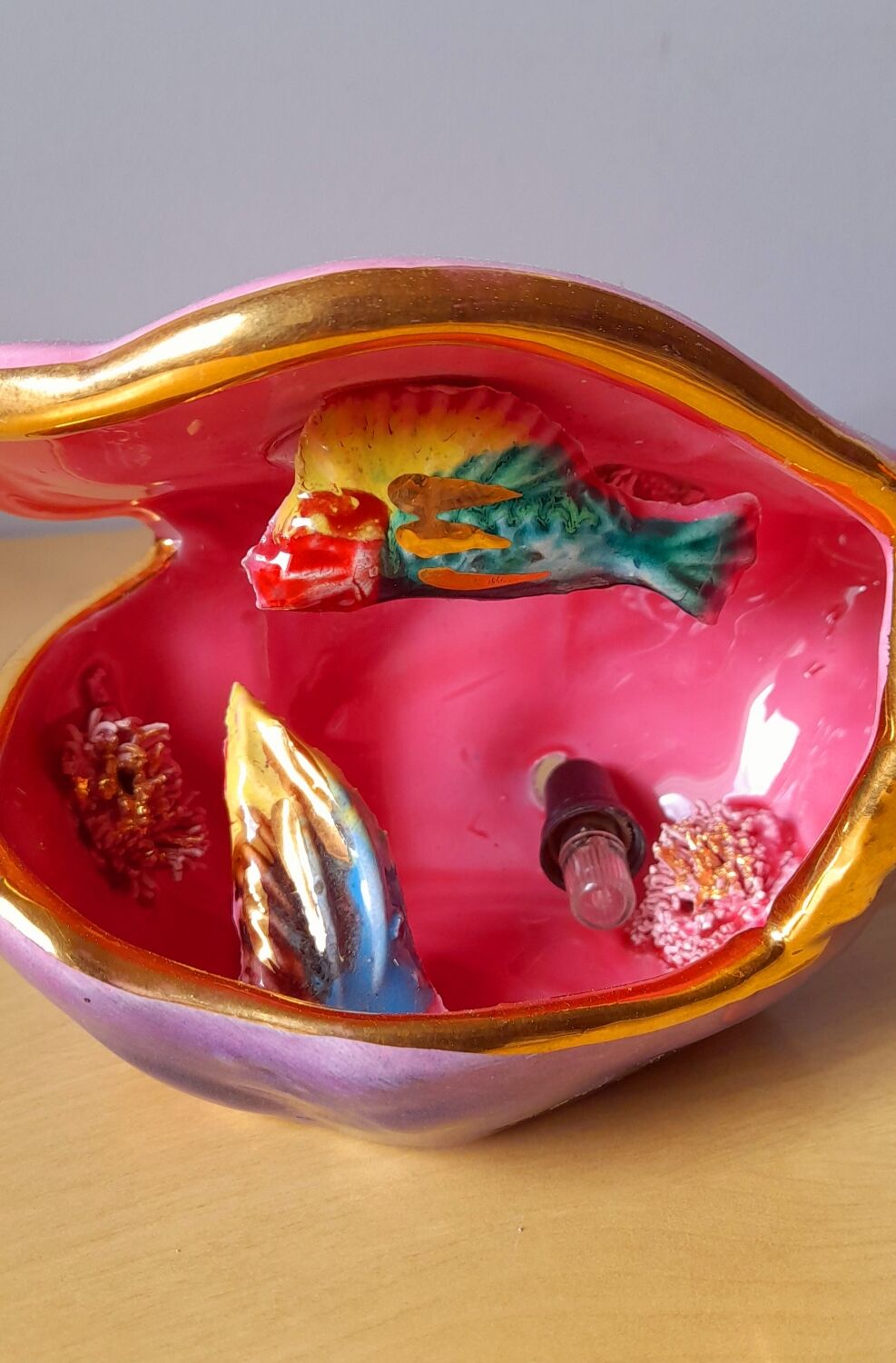 Shell lamp Vallauris