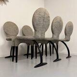 Lot de 6 chaises modèle Fido design Antonio Citterio pour Moroso an 90