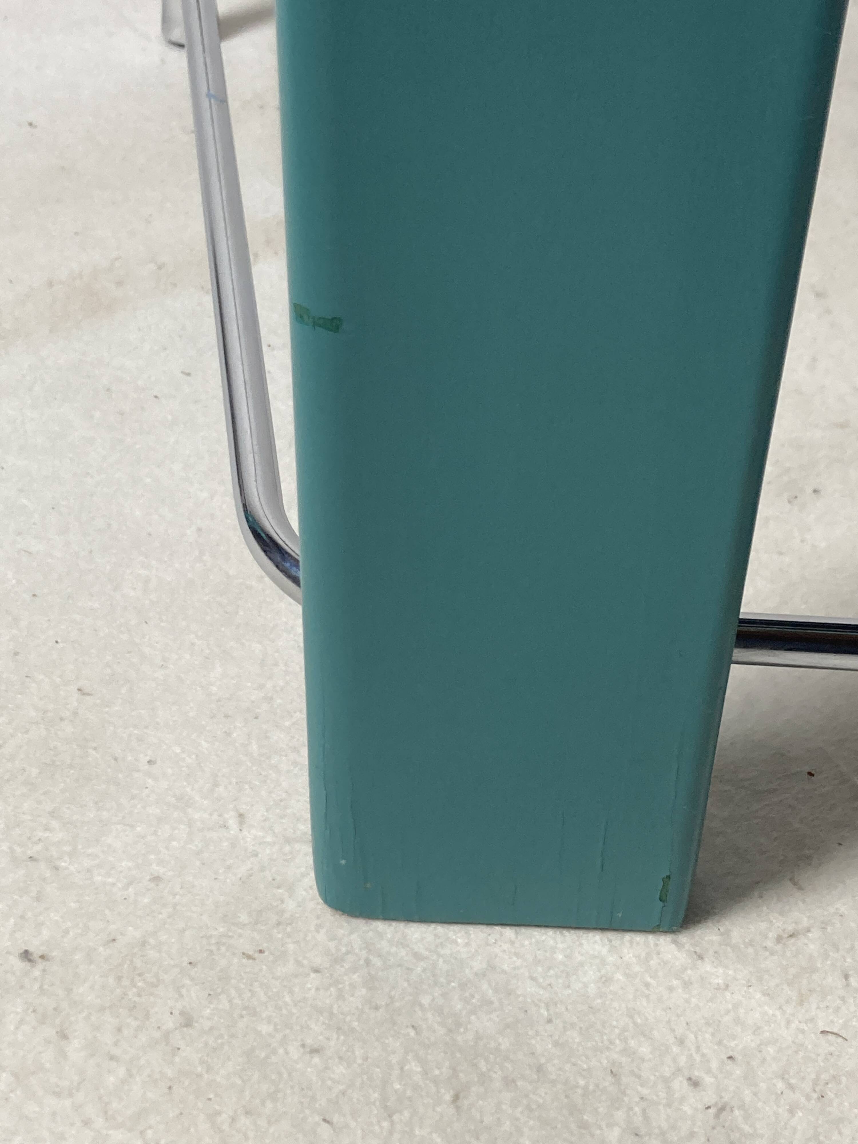 Set of 6 Memphis dining chairs in bouclé, 1980s