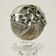 Glass and silver carafe by Ottaviani, Italy, 1970s