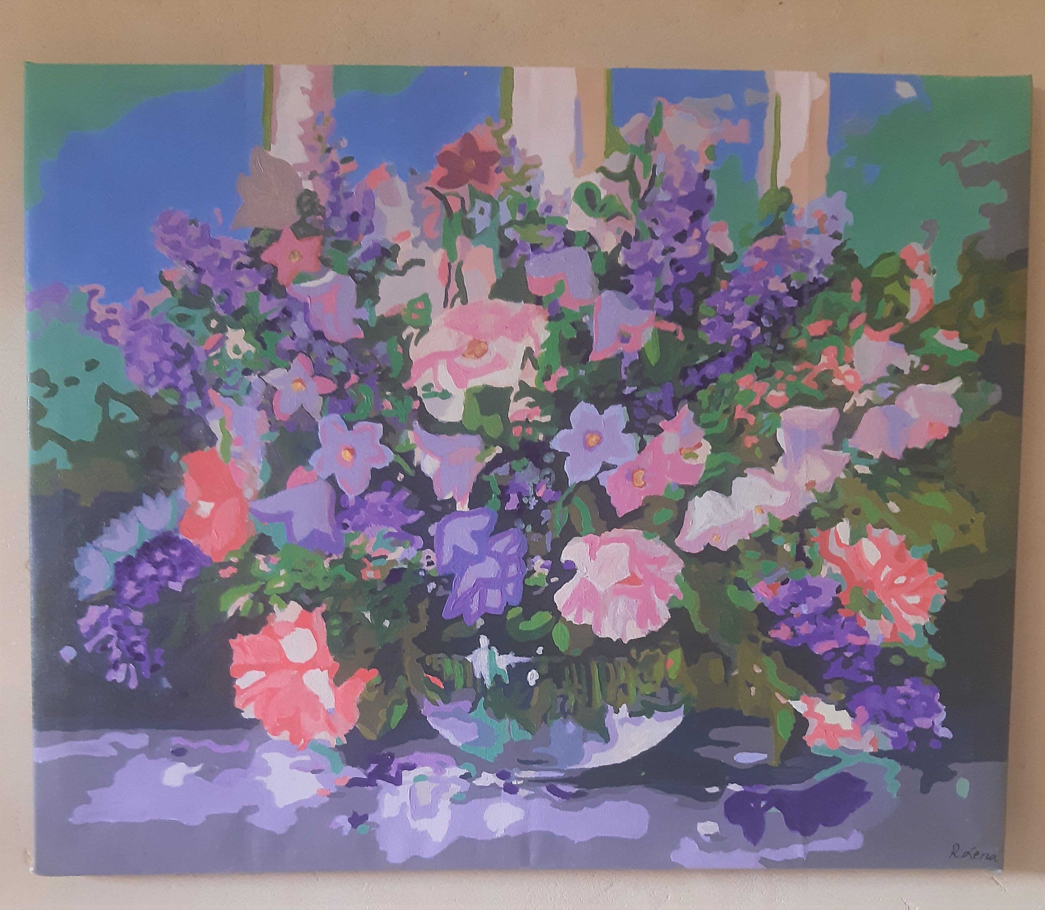 Flower painting