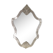 Miroir vénitien XXème  - 106x66cm