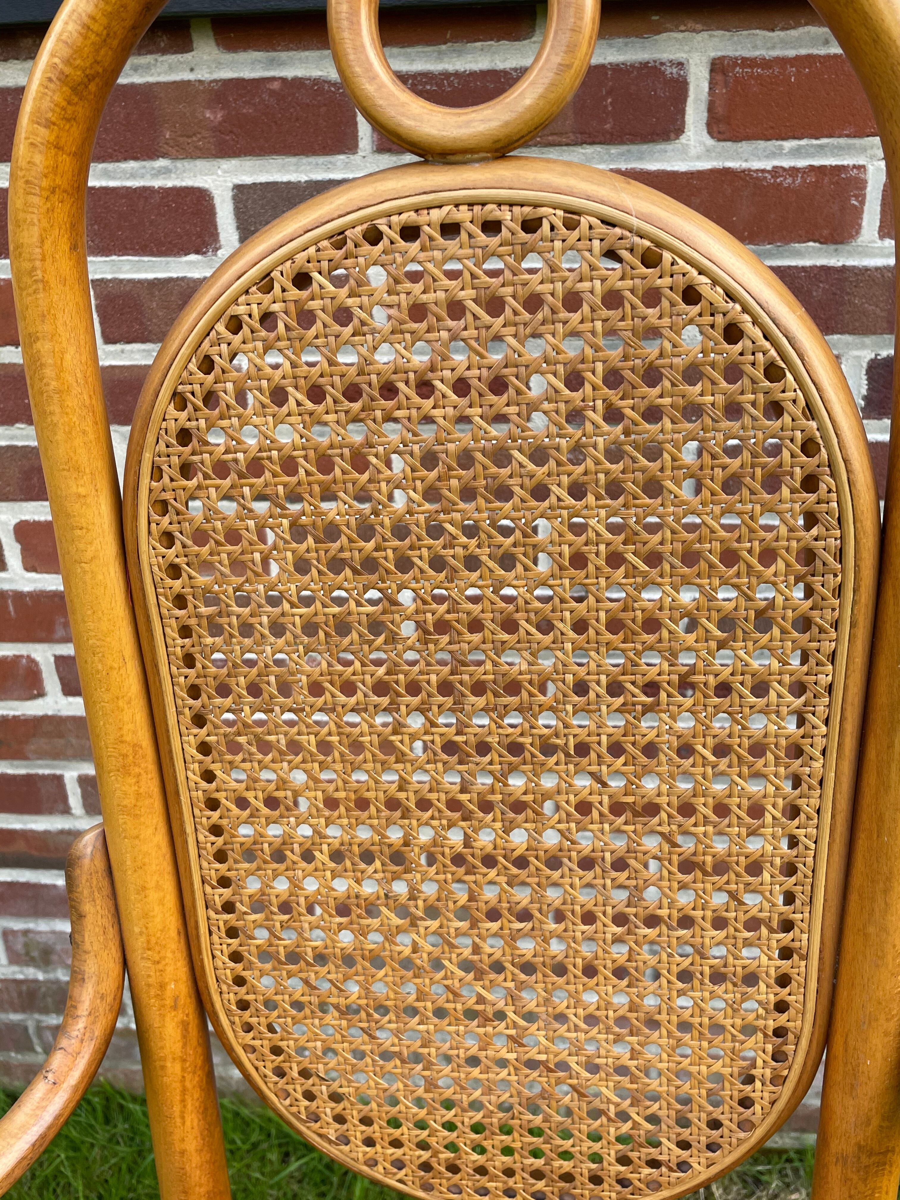 Sculptural bendwood side chair model