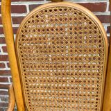 Sculptural bendwood side chair model