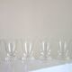 6 Daum digestif glasses, Kim model, mid-20th century