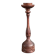 Carved wooden candlestick - 19.5cm