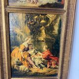 Florentine wooden triptych painting
