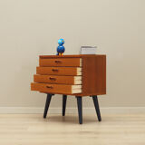 Teak chest of drawers, Danish design, 1970s, production: Denmark