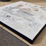 Tableau peinture abstraite minimaliste