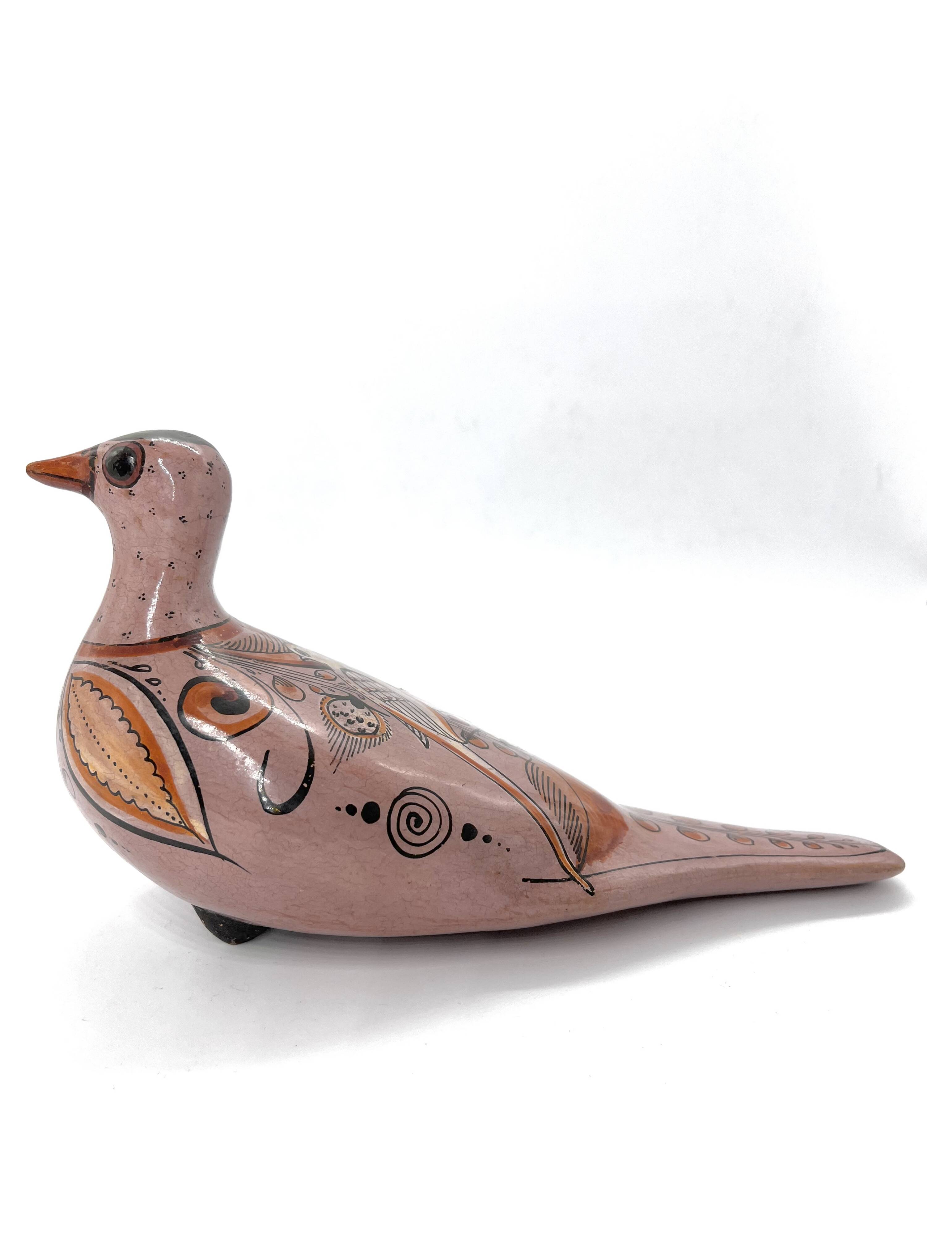 Bird Mexico vintage Mexican ceramic
