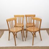BAUMANN bentwood bistro chairs, set of 4