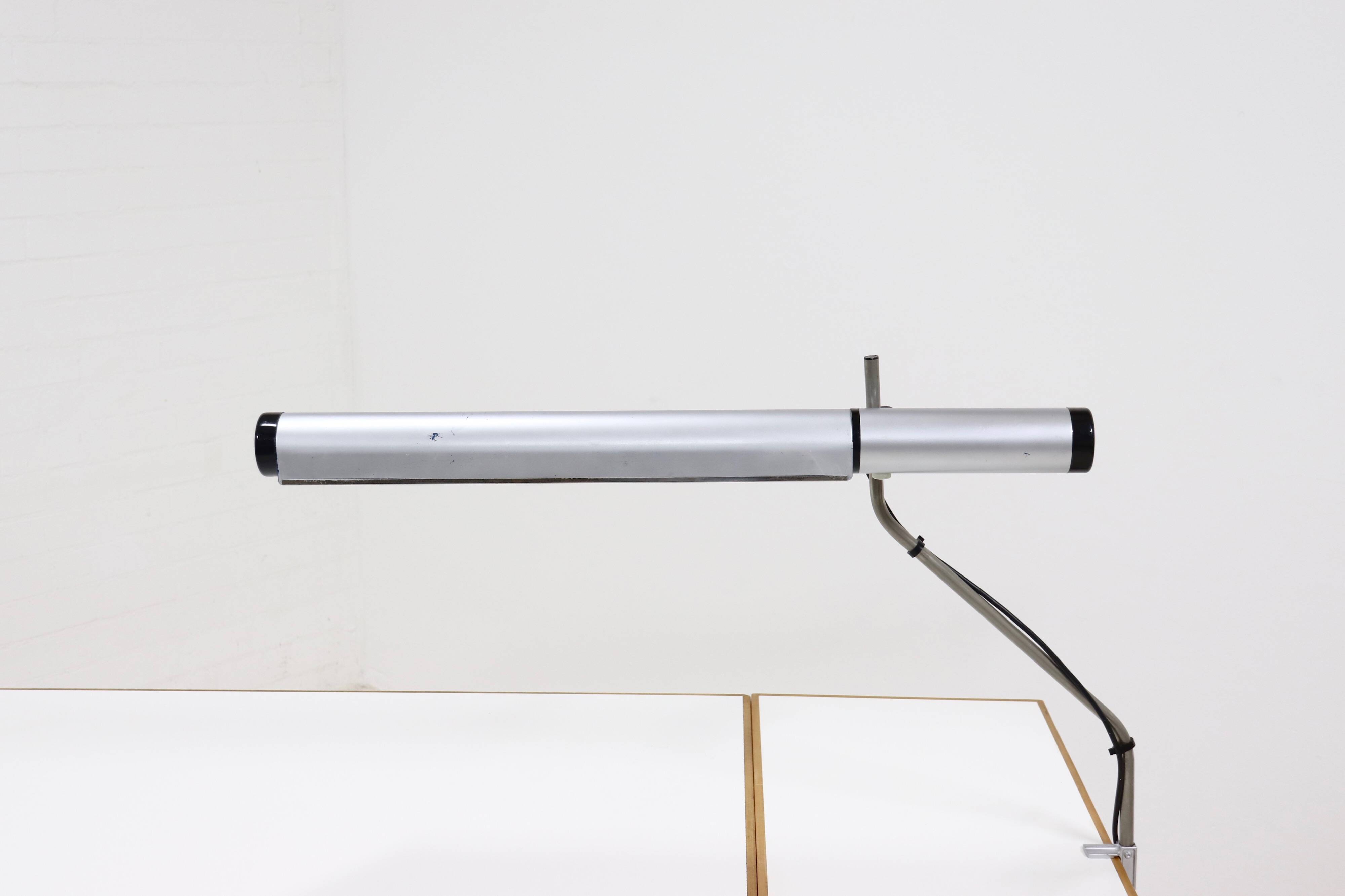 Architect Fluorescent Tube Desk Lamp 1970s