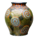 Glazed terracotta vase, Art Deco, signed René Nicole (1885-1960)