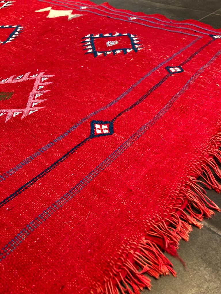 Moroccan kilim carpet