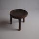 Wa-Hehe tribal carved tripod stool, Tanzania 1950s
