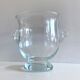 Large Champagne Bucket or Ice Cooler Vase Terrarium Blown Glass