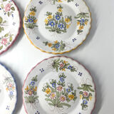 6 vintage plates Martres Tolosane Jodra Noirmoutier