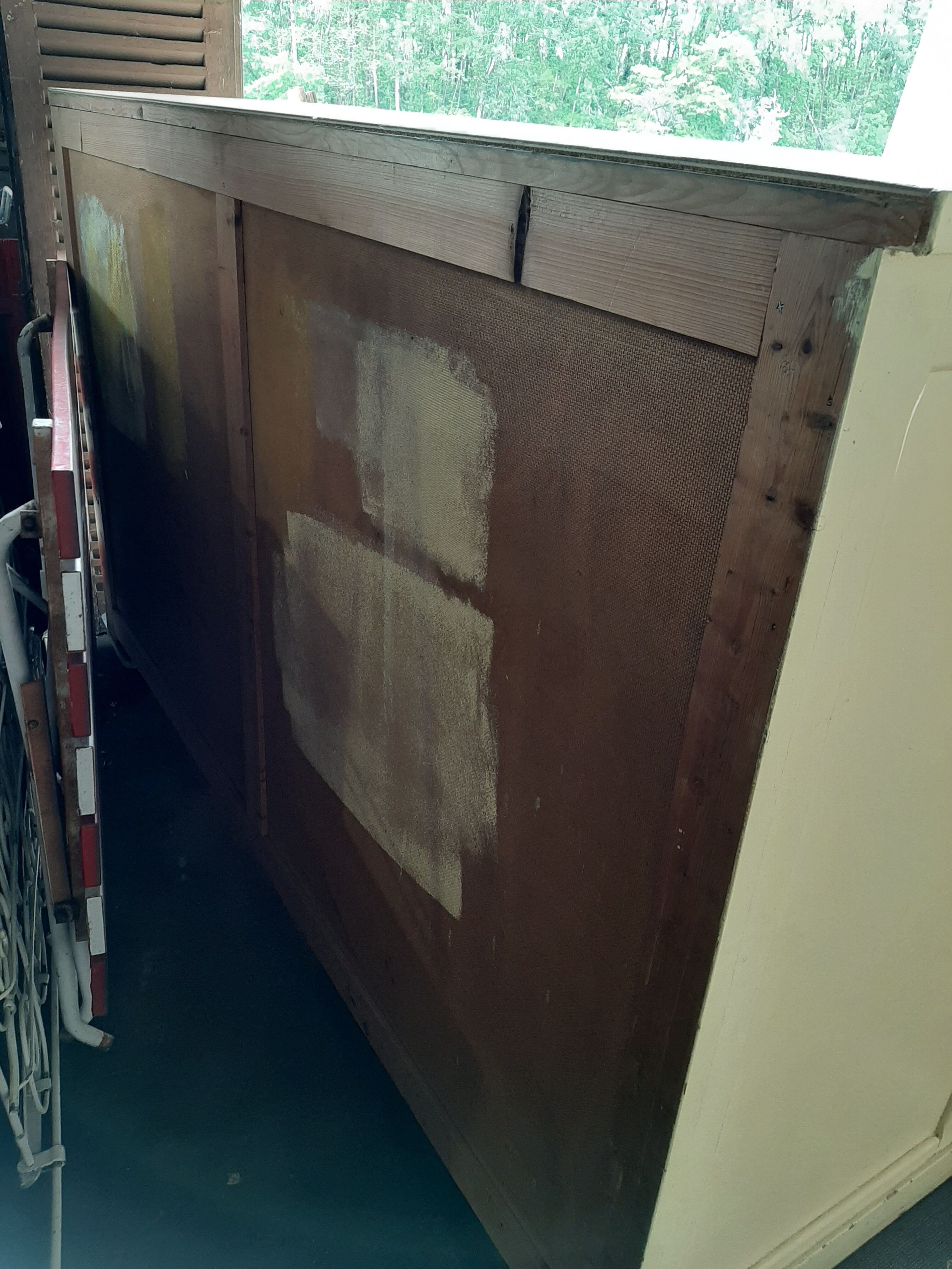 4-door school storage buffet