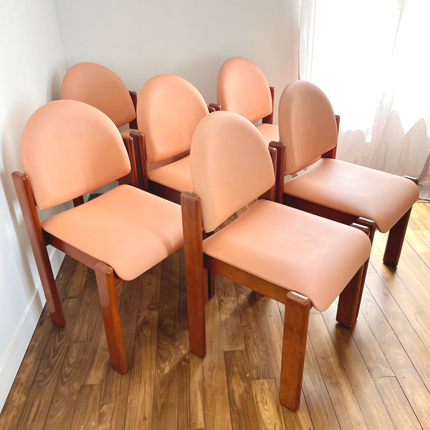 Set of 6 chairs 90s