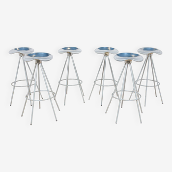 Model Jamaica Bar Stools by Pepe Cortés for Amat, 1990s, Set of 6