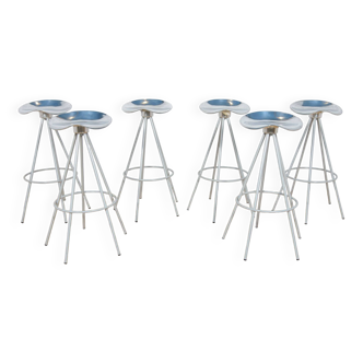 Model Jamaica Bar Stools by Pepe Cortés for Amat, 1990s, Set of 6