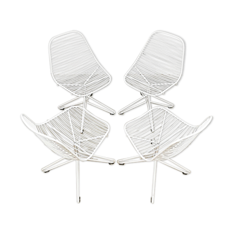 Design dining wire chairs henrik pedersen houe ‘string’