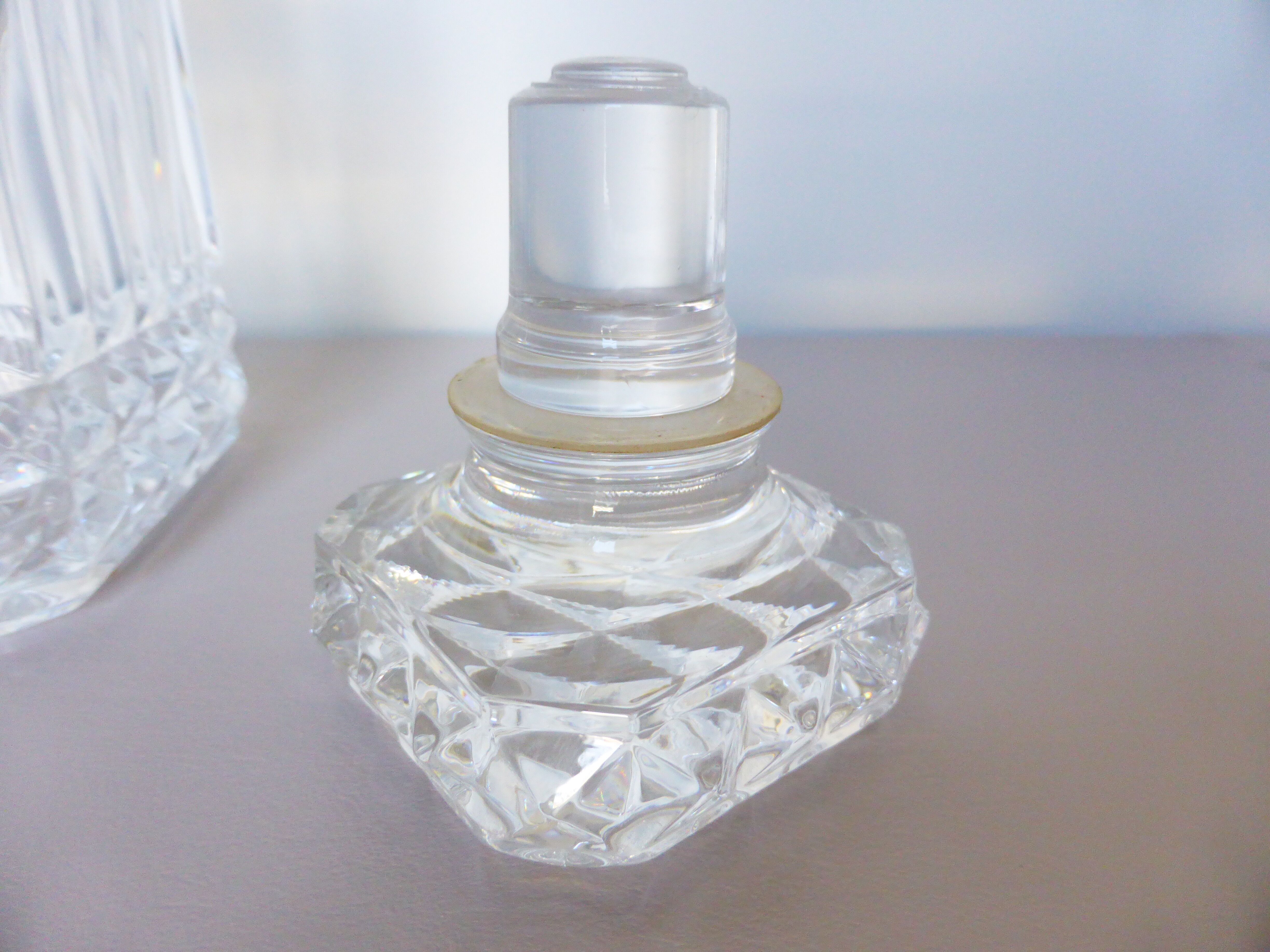 Vintage whiskey decanter