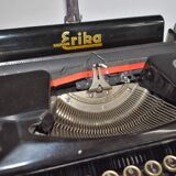 Old typewriter Erika Naumann portable circa 1940