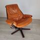 Fauteuil lounge vintage Göte Mobler 1960 pivotant et inclinable