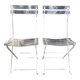 Chaises pliantes vintage << les invisibles >>