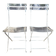 Chaises pliantes vintage << les invisibles >>