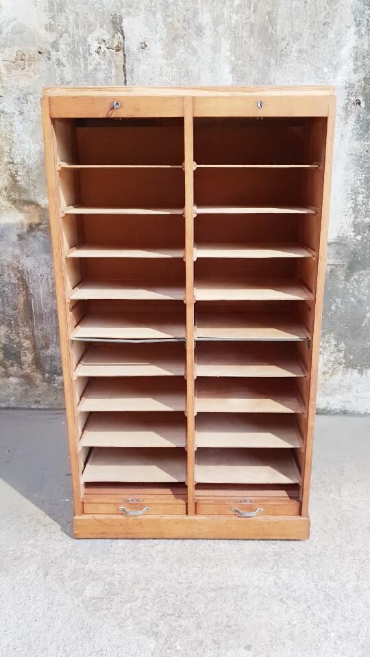 Double curtain binder cabinet