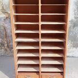 Double curtain binder cabinet