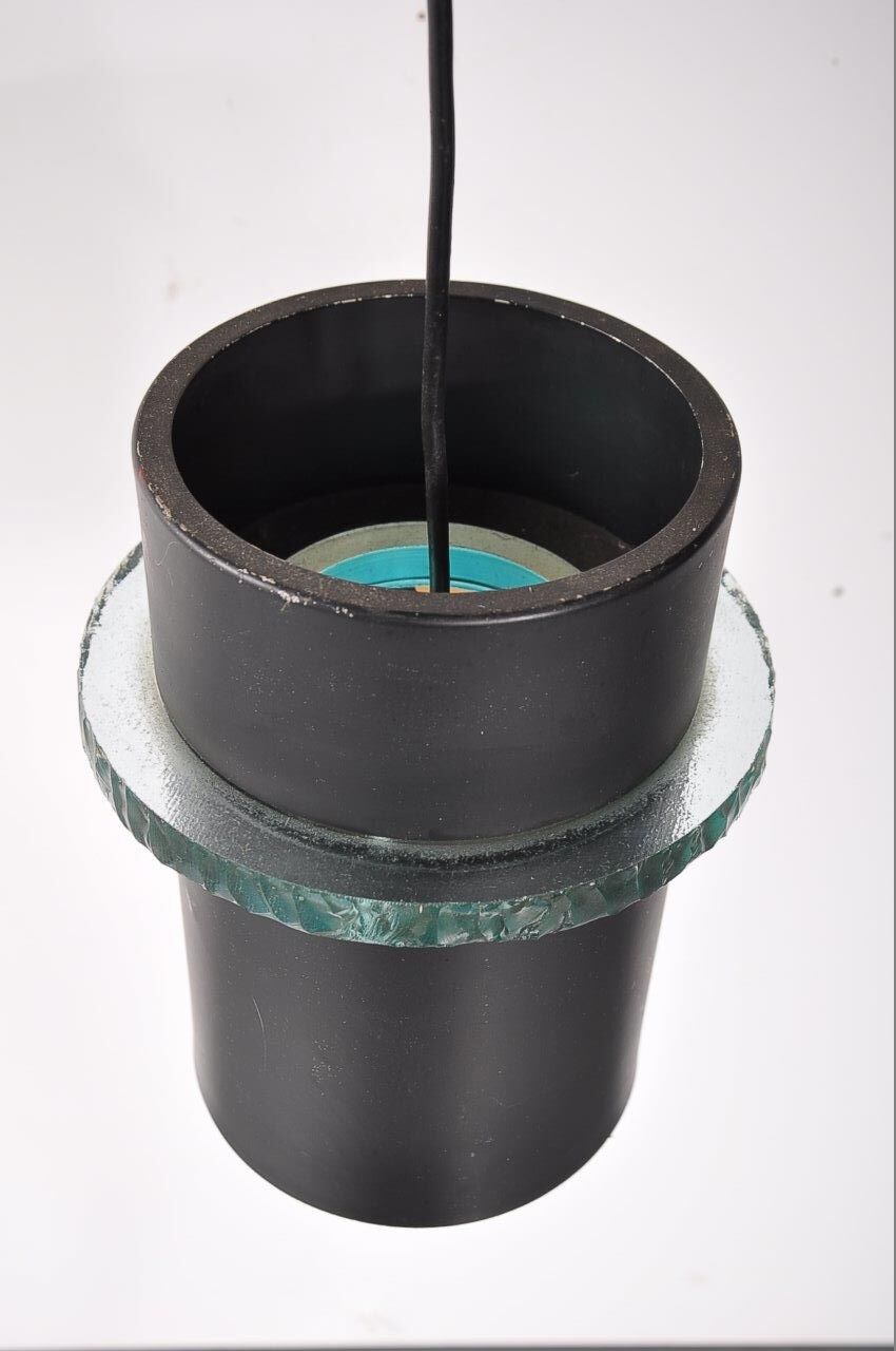 Hanging of the 1960s Dutch metal lamp