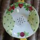 Plat / Egouttoir en barbotine 