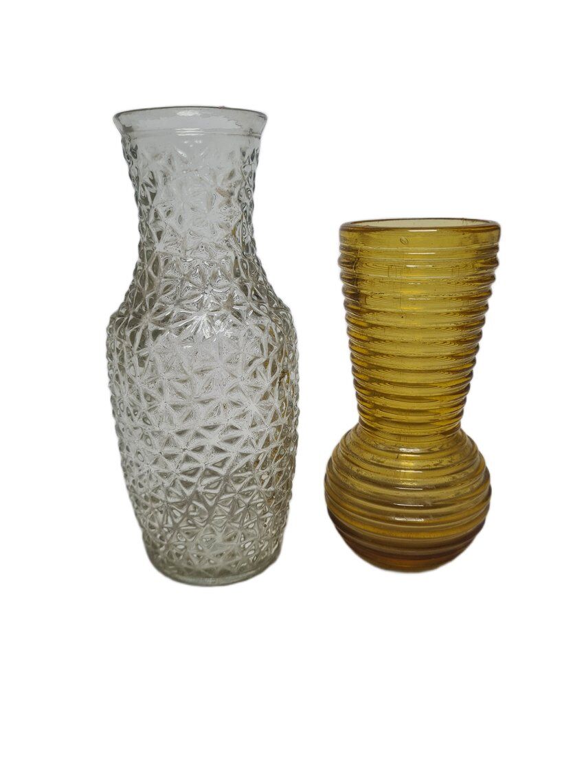 2 vases postmodernes HSG Prądniczanka, Pologne, années 1970
