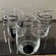 Series of 6 vintage Murano glasses including glass paste