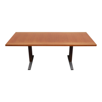 1960s coffeetable in teak, adjustable in the height