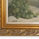 Belgian Still Life Painting by Jos Pas, 1944 — Flowers and Grapes in a Vase