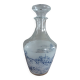 Carafe ancienne avec bouchon en verre