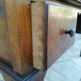 Walnut chippendale desk