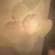 Heart Shaped Glass Sconces, 1980s, Set of 2