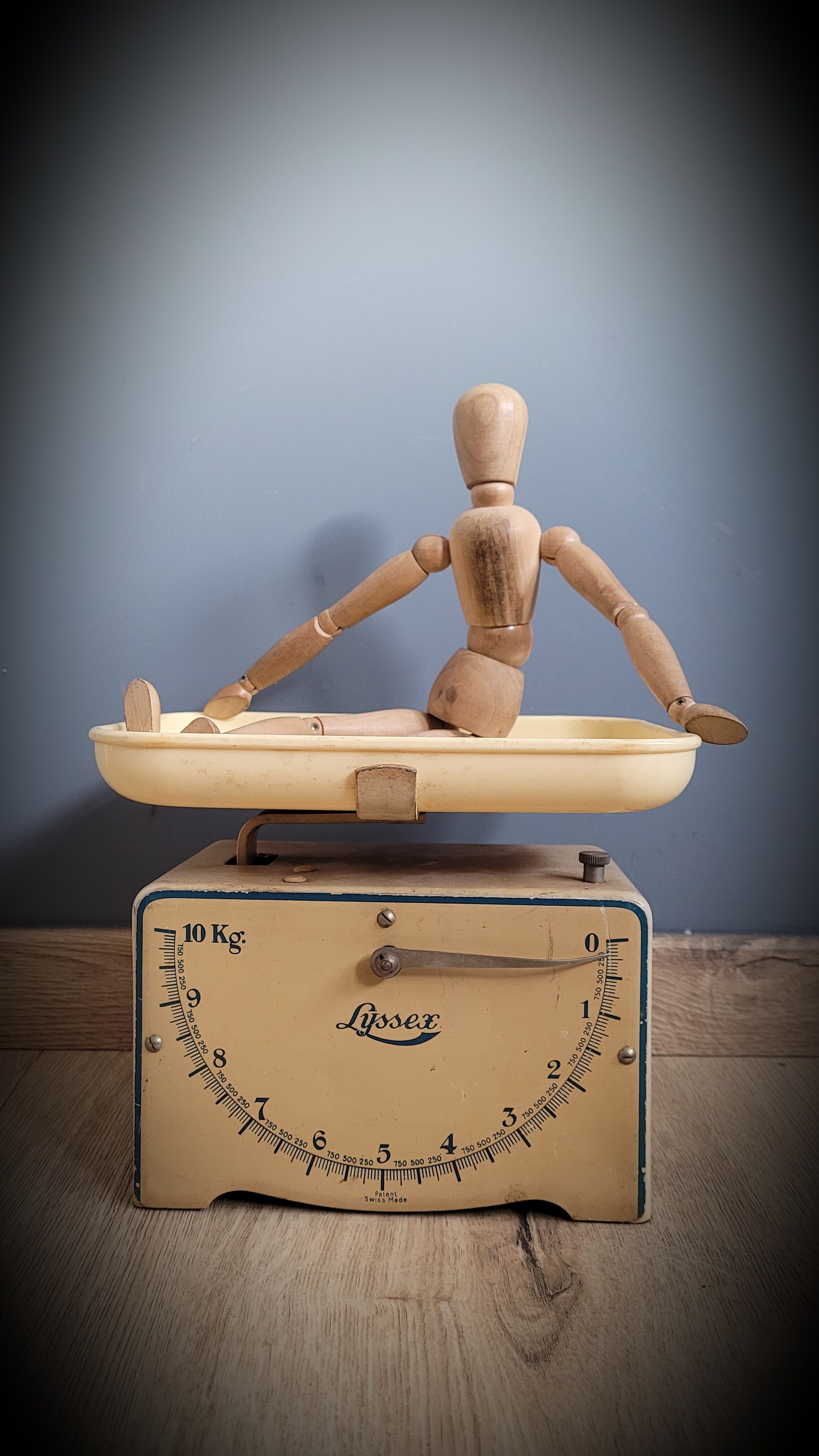 Balance Lyssex 10kg blue