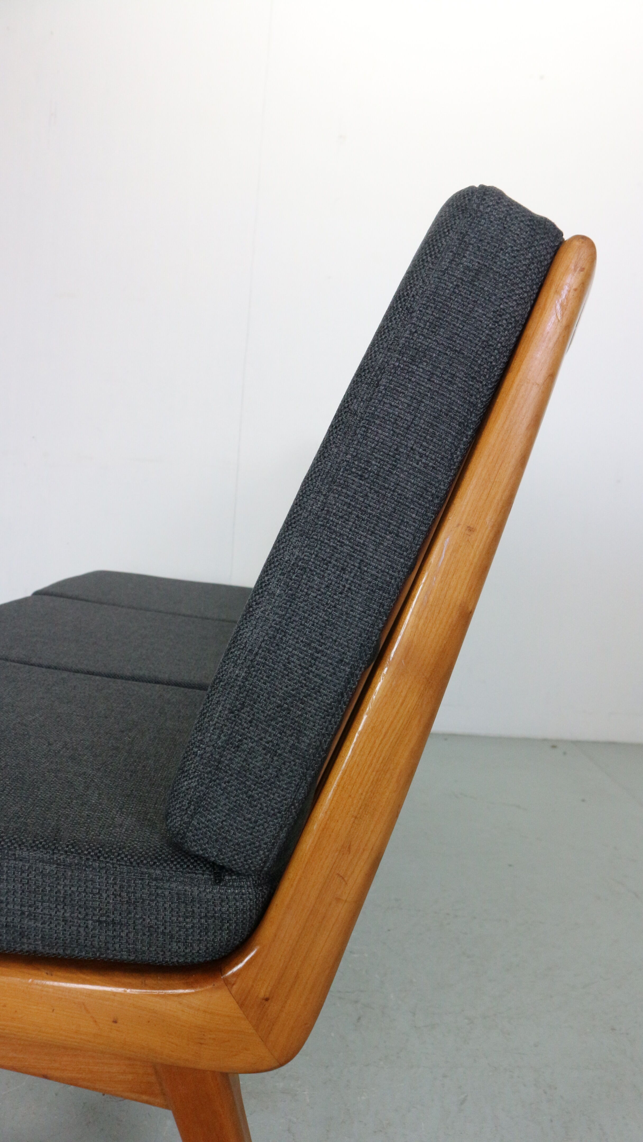 Mid-Century Modern Hans Mitzlaff 1950s Boomerang Sofa for Eugen Schmidt, 1950's