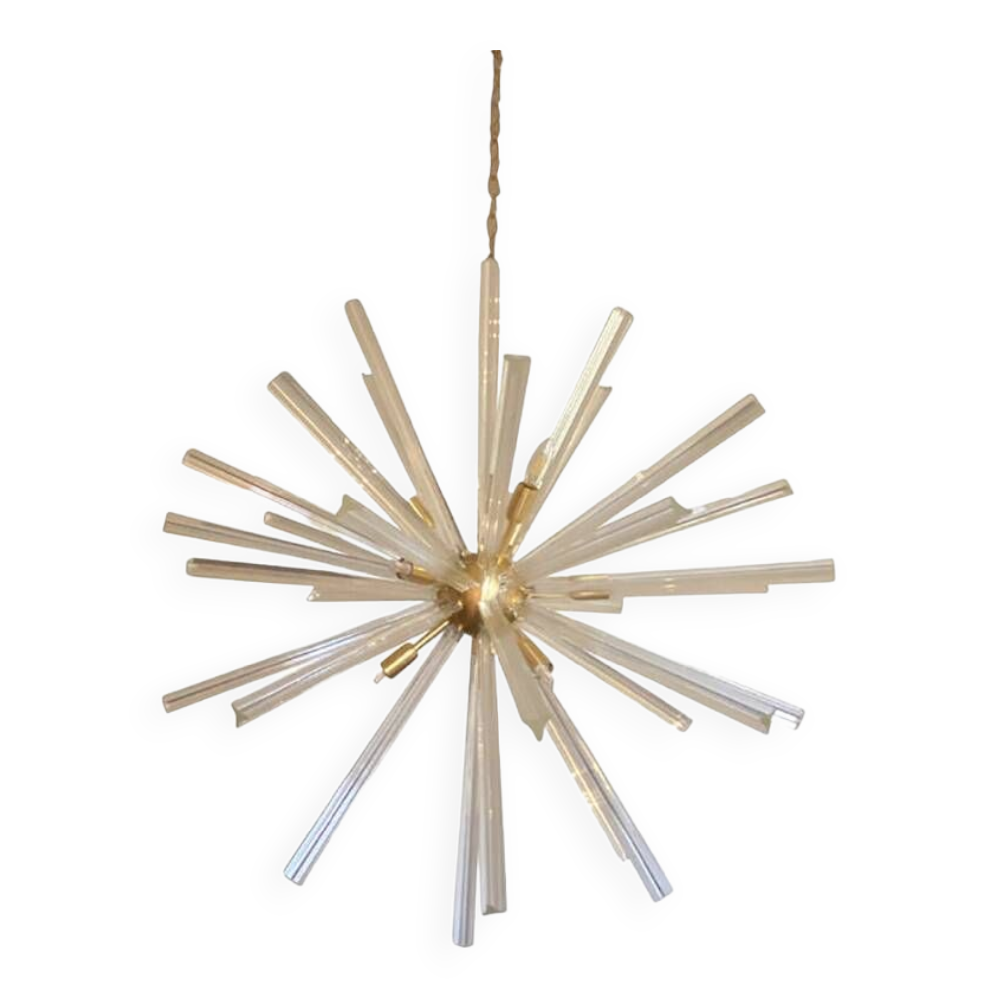 Sputnik Chandelier in Murano Glass Style From Italy