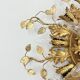 Gold-Plated Metal & Murano Crystal Flowers Flush Mount from Banci Firenze